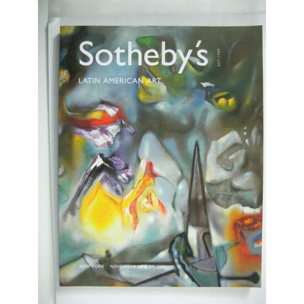 Sothebys Auction Catalog 2001 Latin American Art NY7735 Matta Toledo Painting